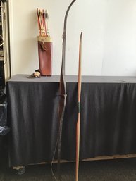 Vintage Bow And Arrows Lot